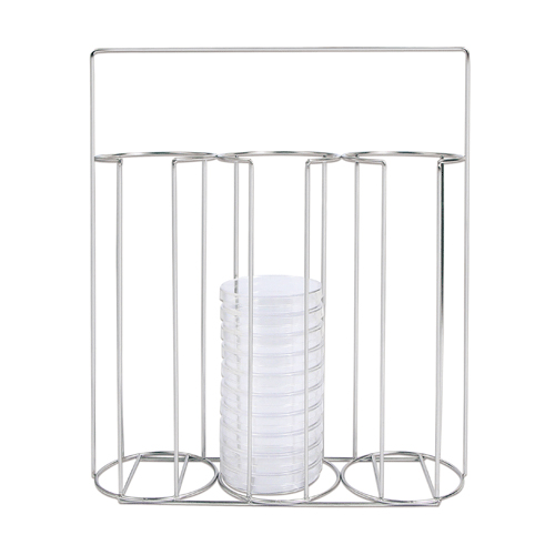 Diaguru Petri Dish Carrier Rack 3 Holes